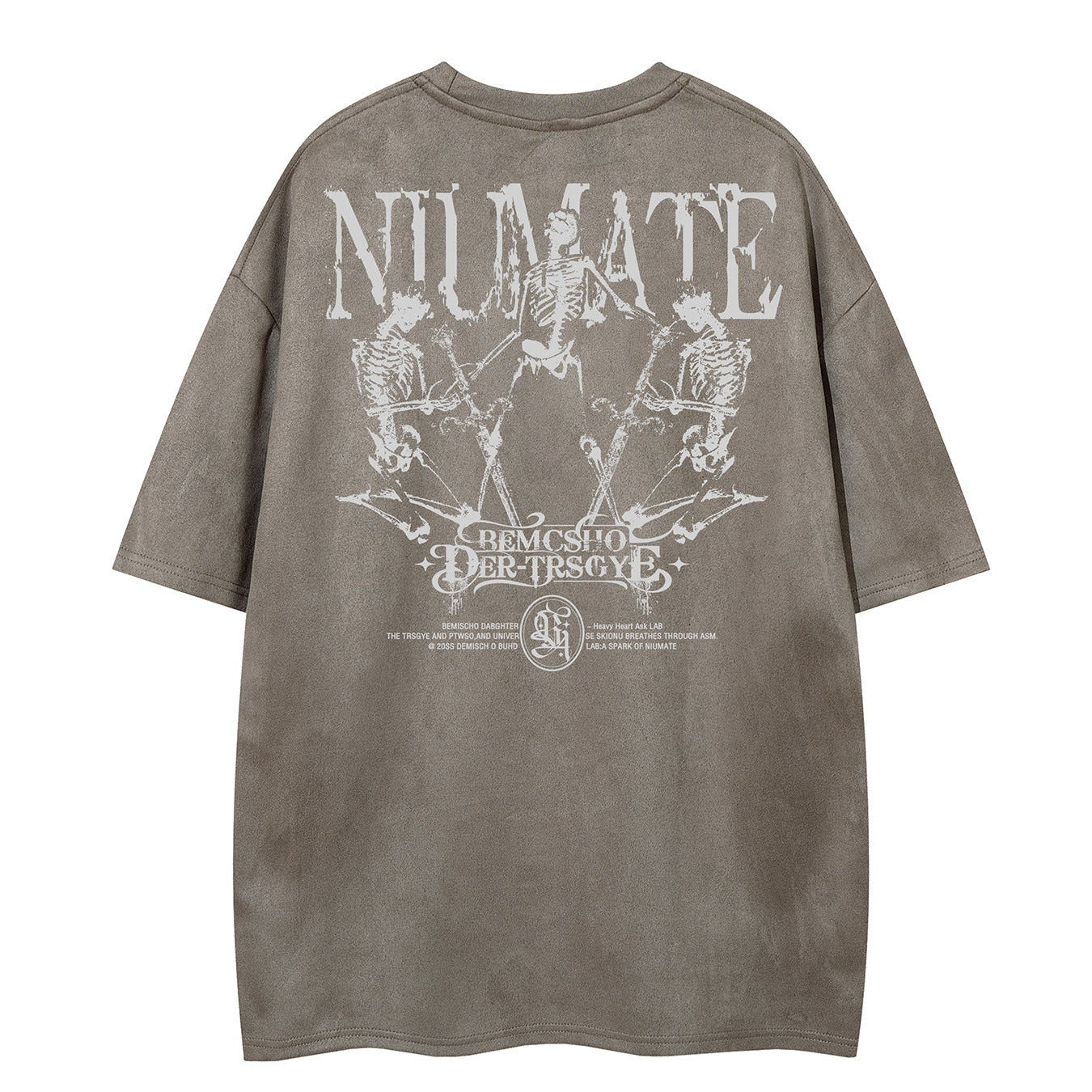 Washed Logo Print Short Sleeve T-Shirt WN25549