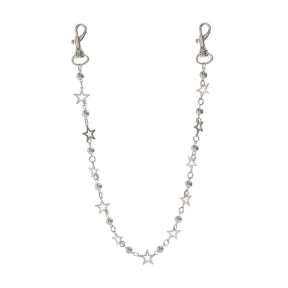 Pentagram Beads Pants Chain WN21077