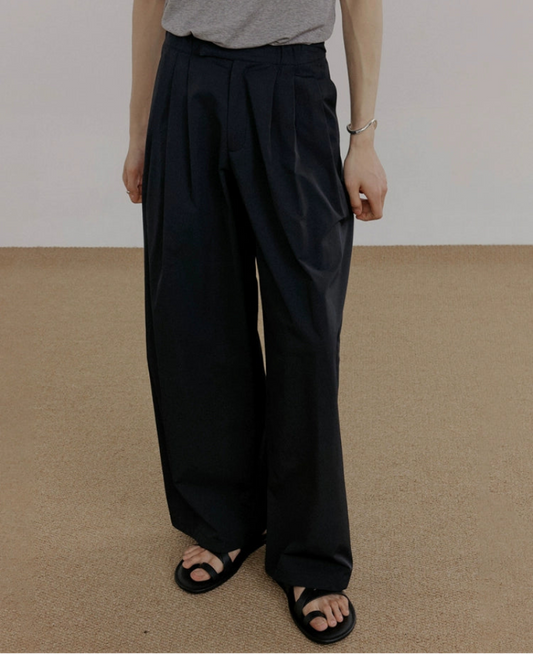 Pleated Wide Leg Pants WN21565