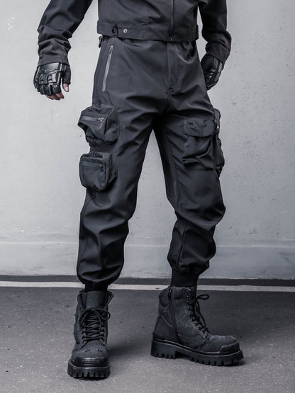 Tactical Multi-Pocket Cuffed Cargo Pants WN22559
