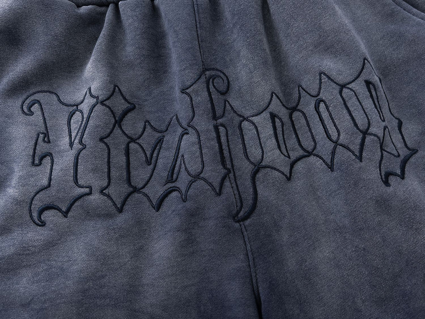 Graphic Letter Design Washed Tie-Dye Half Pants WN16179