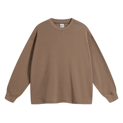 Oversize Waffle Long-sleeve T-shirt WN6601