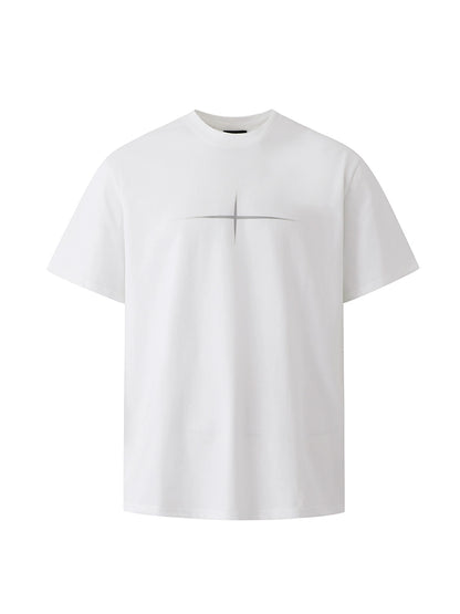 Print Design Short Sleeve T-Shirt WN20261