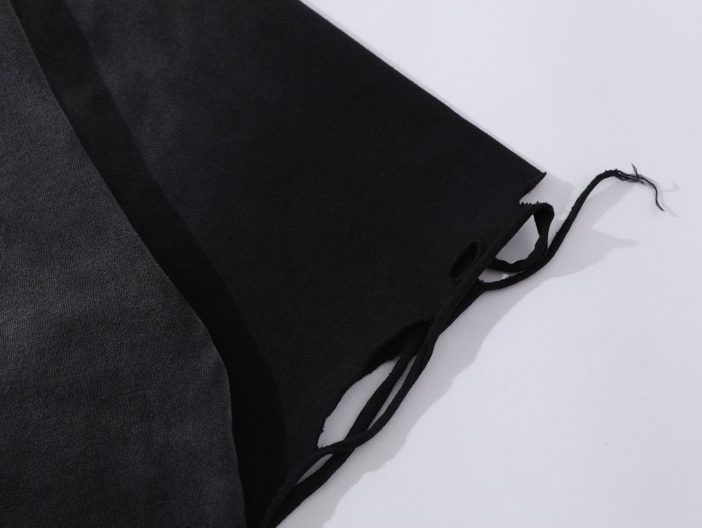 Washed Damage Short Sleeve T-Shirt WN16148