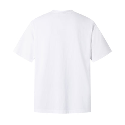 Washed Raw Hem Oversize Short Sleeve T-Shirt WN26929
