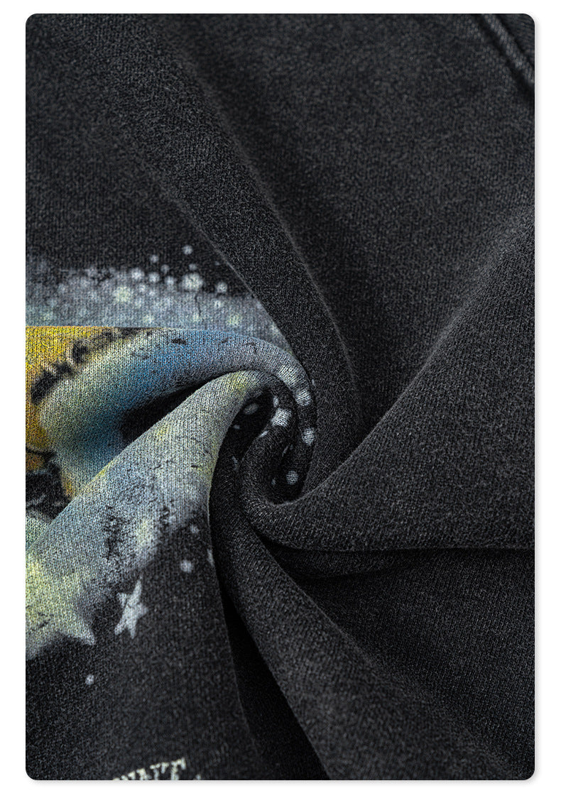 Oversize Water Washed Hoodie WN7905