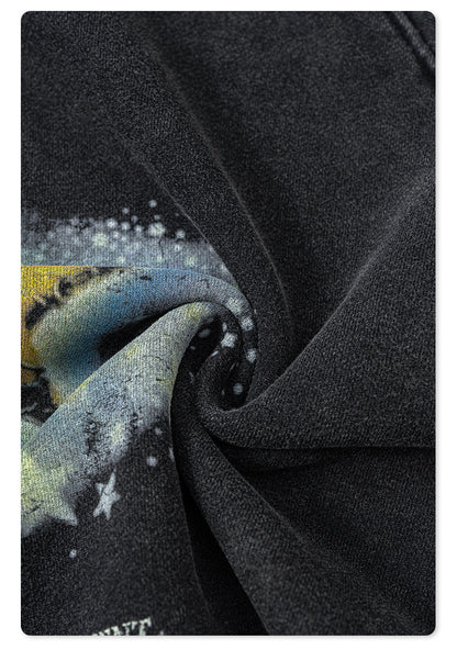 Oversize Water Washed Hoodie WN7905