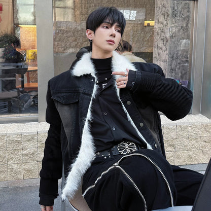 WN25053 Yang Yifan trendy brand belt men's belt jeans belt youth Korean style men's personalized perforated new product WN25053