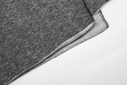 Textured Cowl Neck Hoodie WN28108