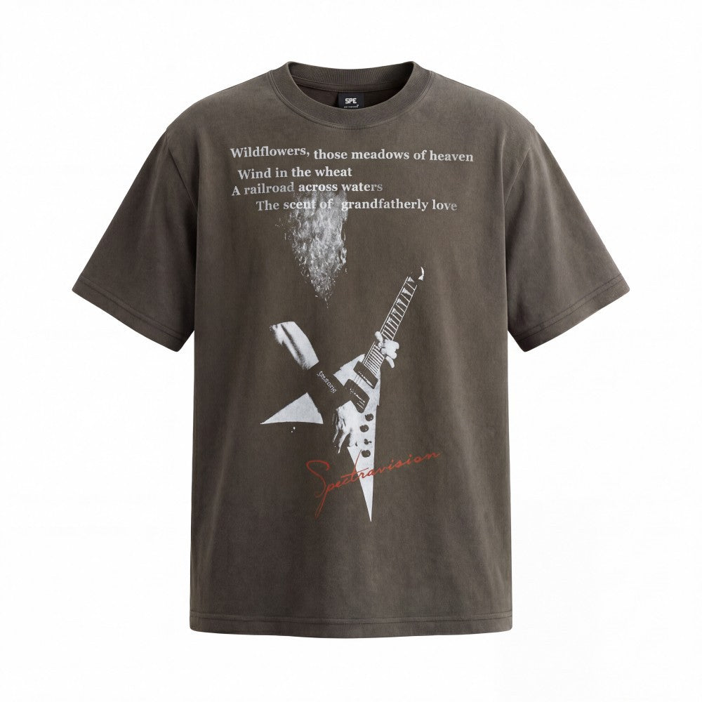 Graphic Art Print Short Sleeve T-Shirt WN27986