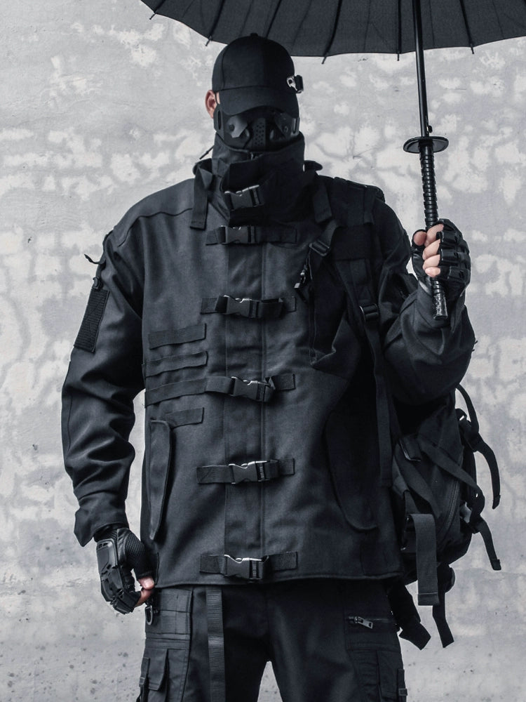 Waterproof Stand Neck Tactical Jacket WN22378