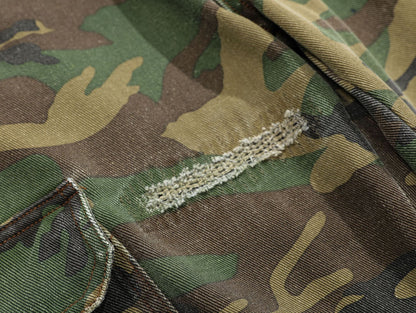 Camouflage Flare Cargo Pants WN12728