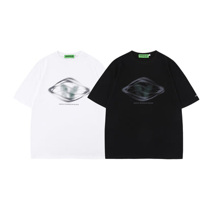 Abstract Graphic Short Sleeve T-Shirt WN26155