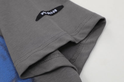 Graphic Print Oversize Short Sleeve T-Shirt WN16203