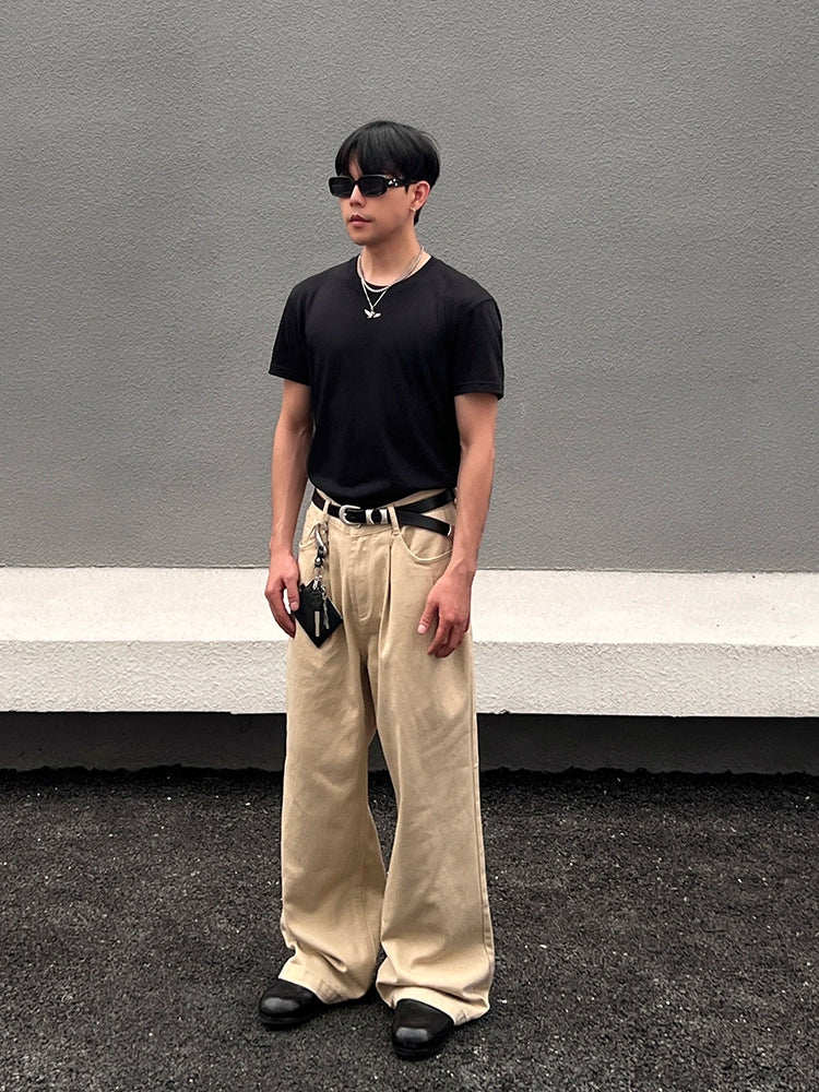 Draping Wide Leg Pants WN19461