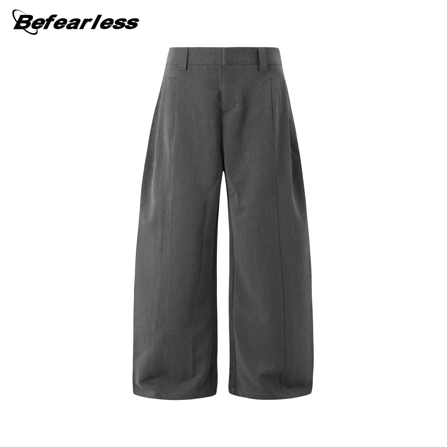 Curved Leg Wide Leg Trousers WN26302