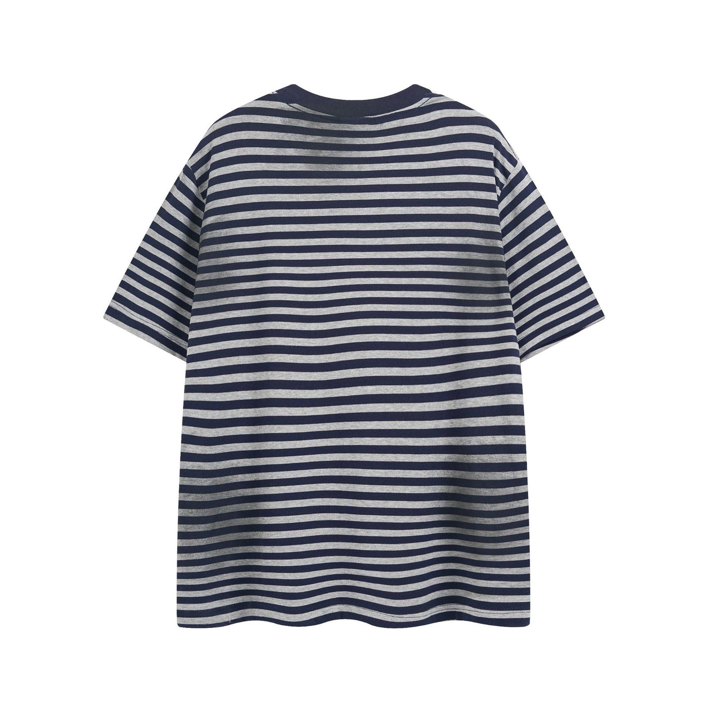 Stripe Oversize Short Sleeve T-Shirt WN15503