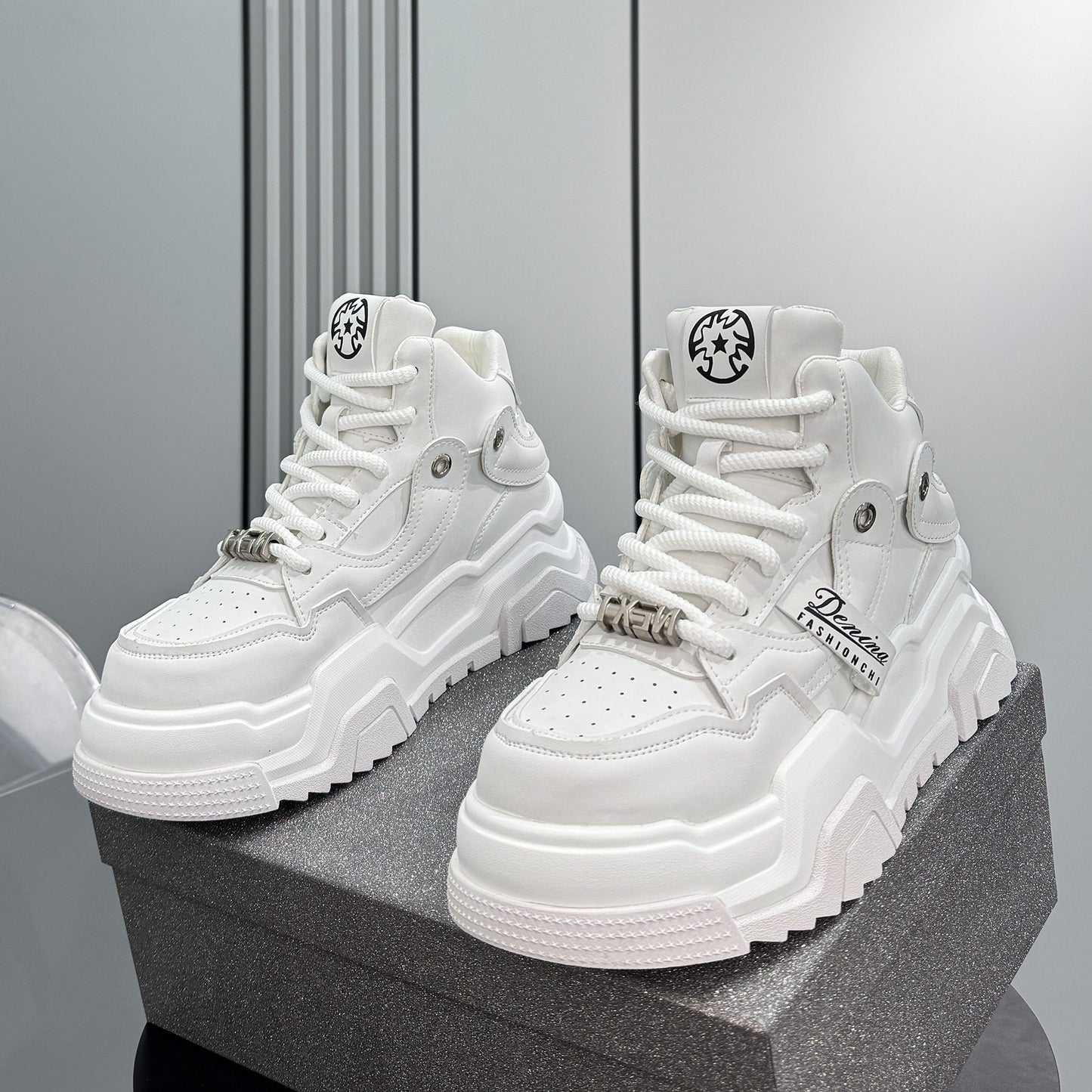 High-Top Platform Sneakers WN24804