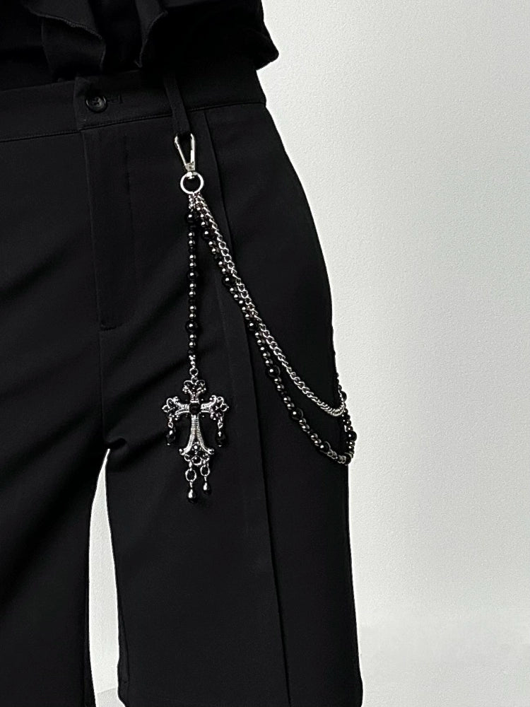 Cross Pendant Design Waist Chain Accessory WN19645