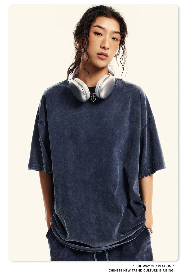 Washed Heavyweight Short Sleeve T-Shirt WN6334