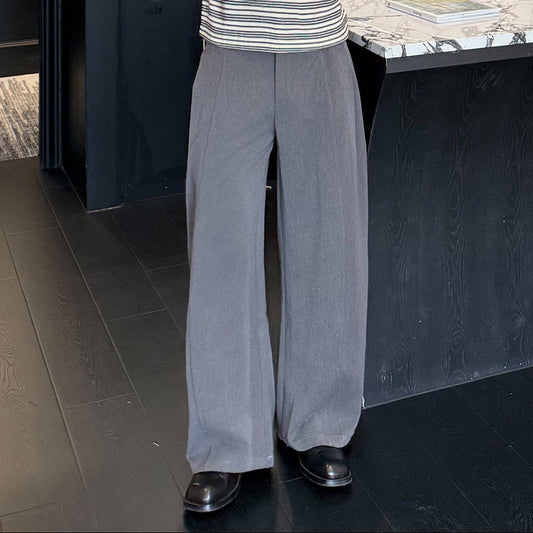 Pleats Wide Leg Trousers WN25025