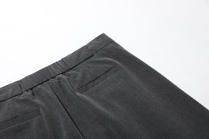 Deconstruction Pleats Curved Trousers WN26012