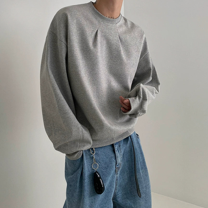 Oversize Pleats Sweatshirt WN6753