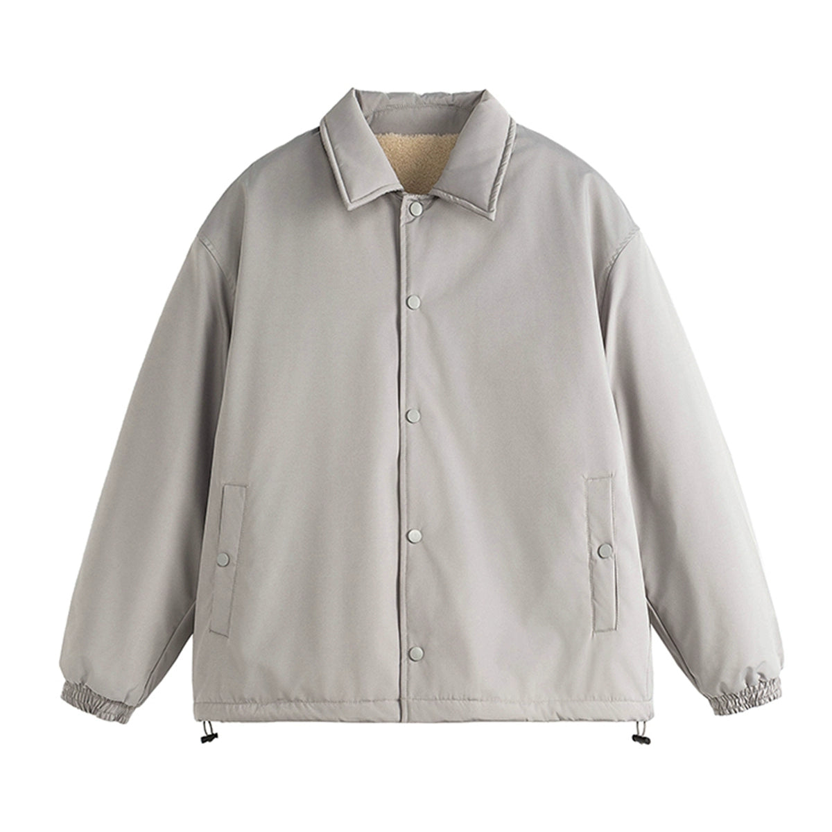 Thickened Polo Collar Jacket WN10451