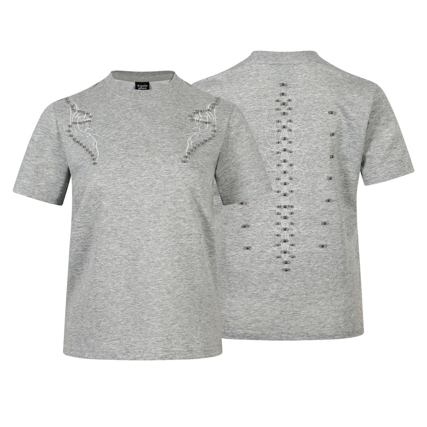 Rivet Design Short Sleeve T-Shirt WN25642