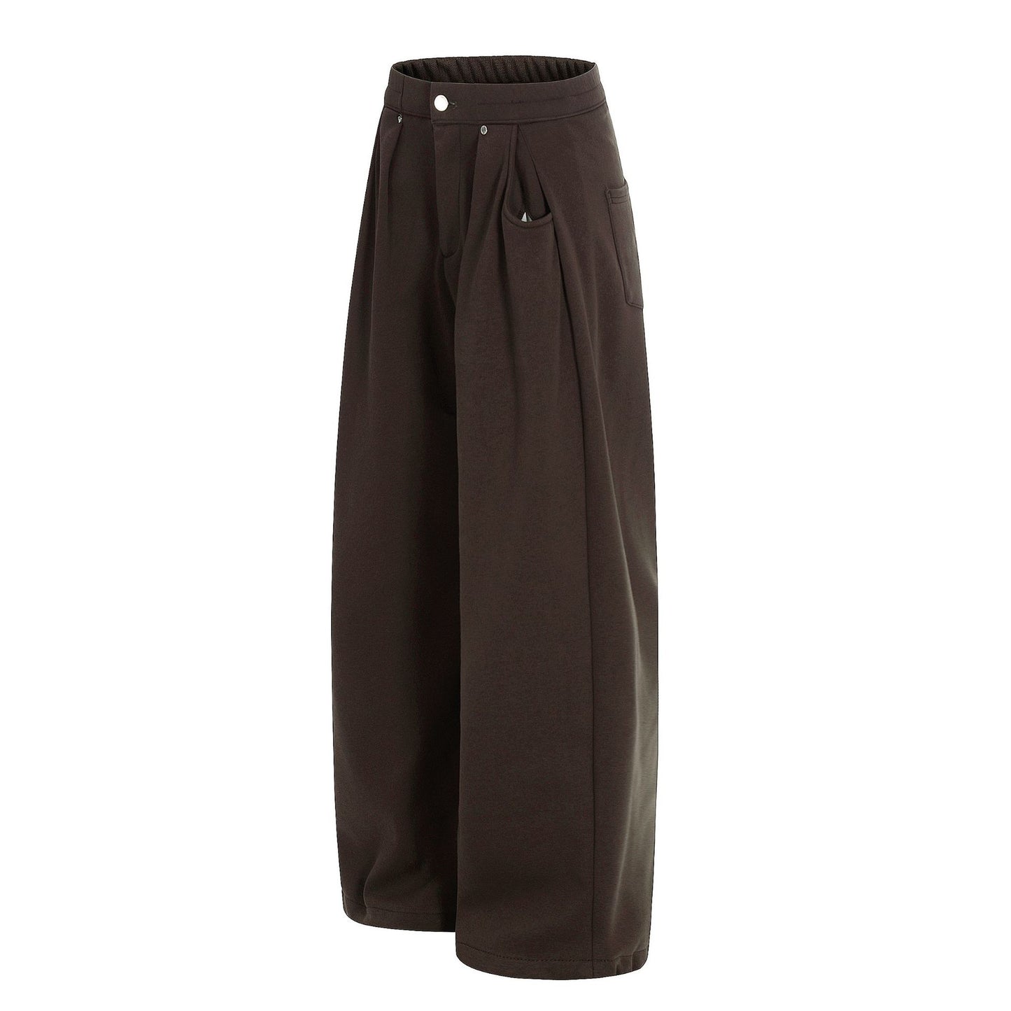 Pleats Wide Leg Sweatpants WN25996