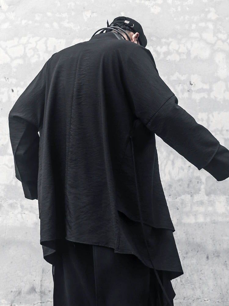 Avant-Garde Fake Layered Oversize Coat WN22422