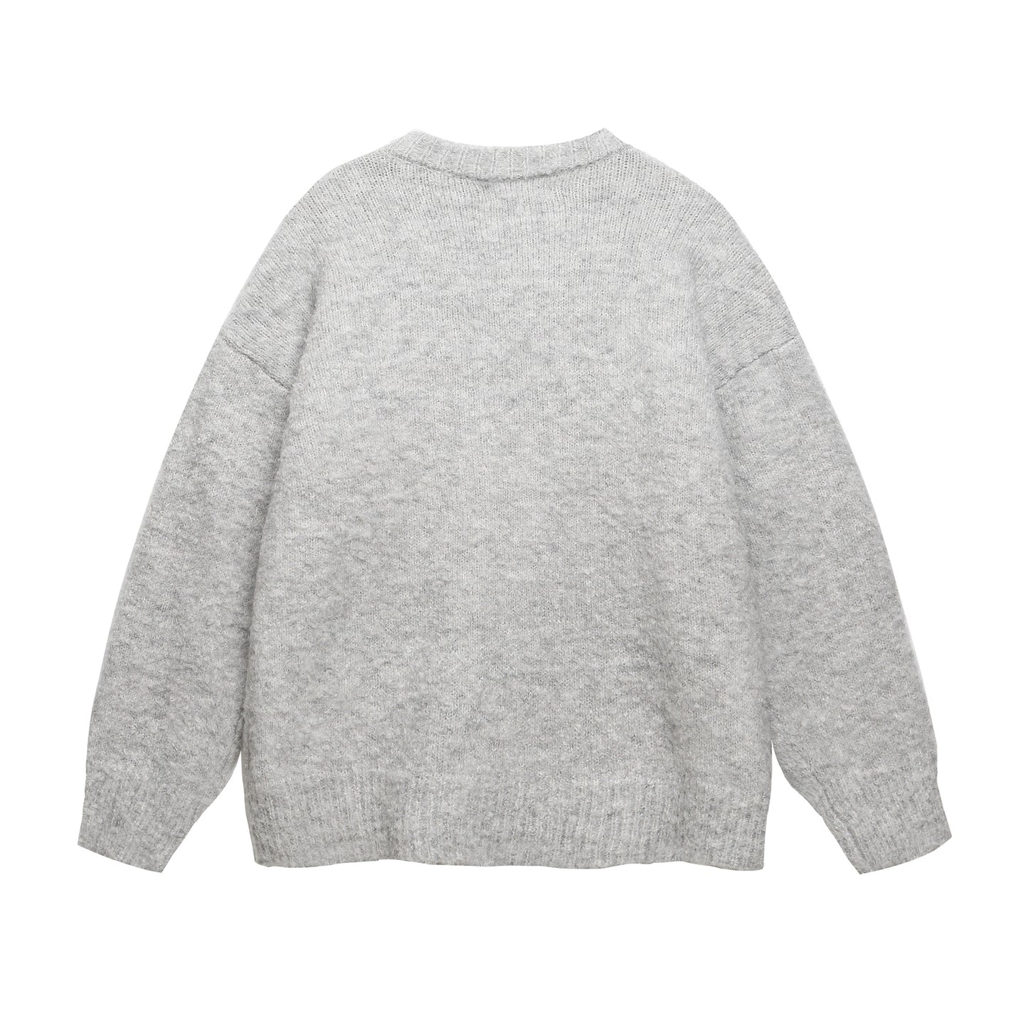 Christmas Dog Embroidery Knit Sweater WN26843