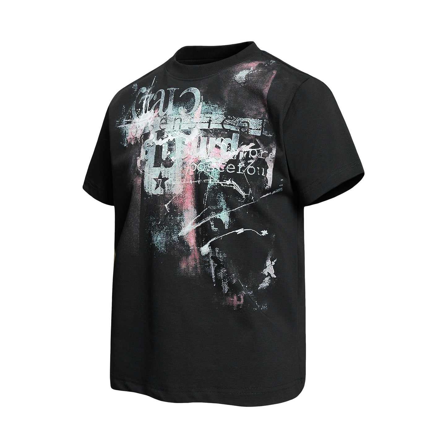 Paint Graphic Art Print Short Sleeve T-Shirt WN25991