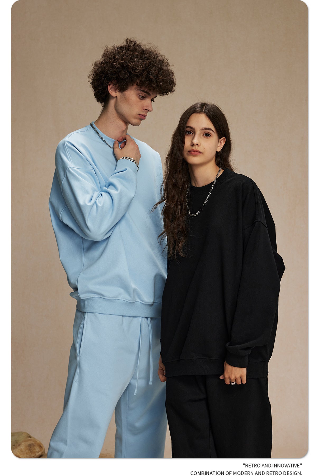 Oversize Crewneck Sweatshirt WN9972