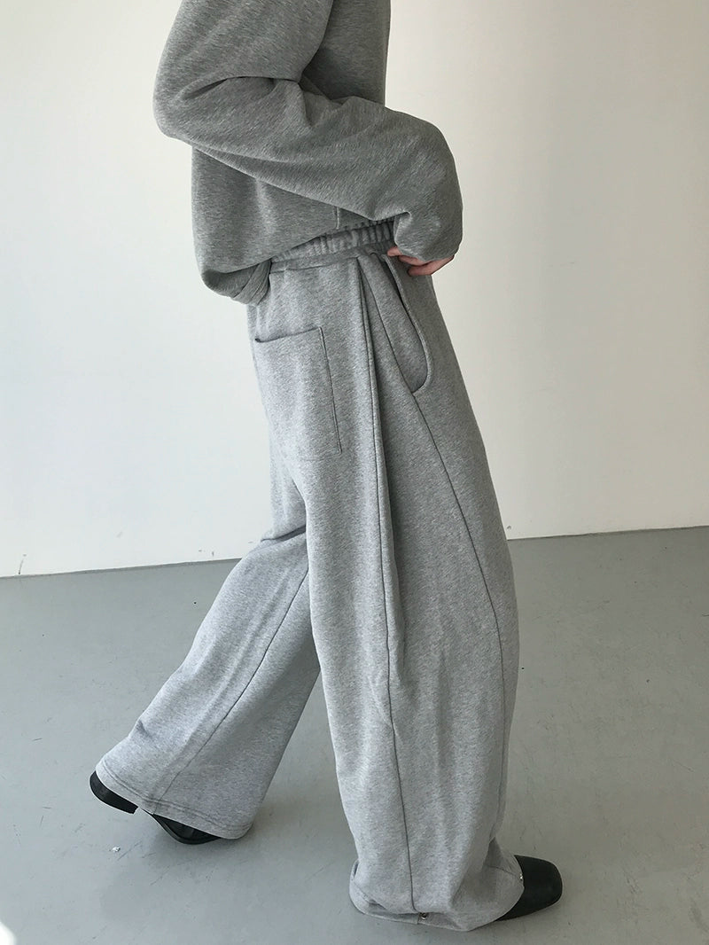 Drawstring Wide Leg Sweatpants WN21676