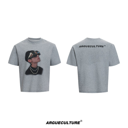 Pearl Art Print Short Sleeve T-Shirt WN20664