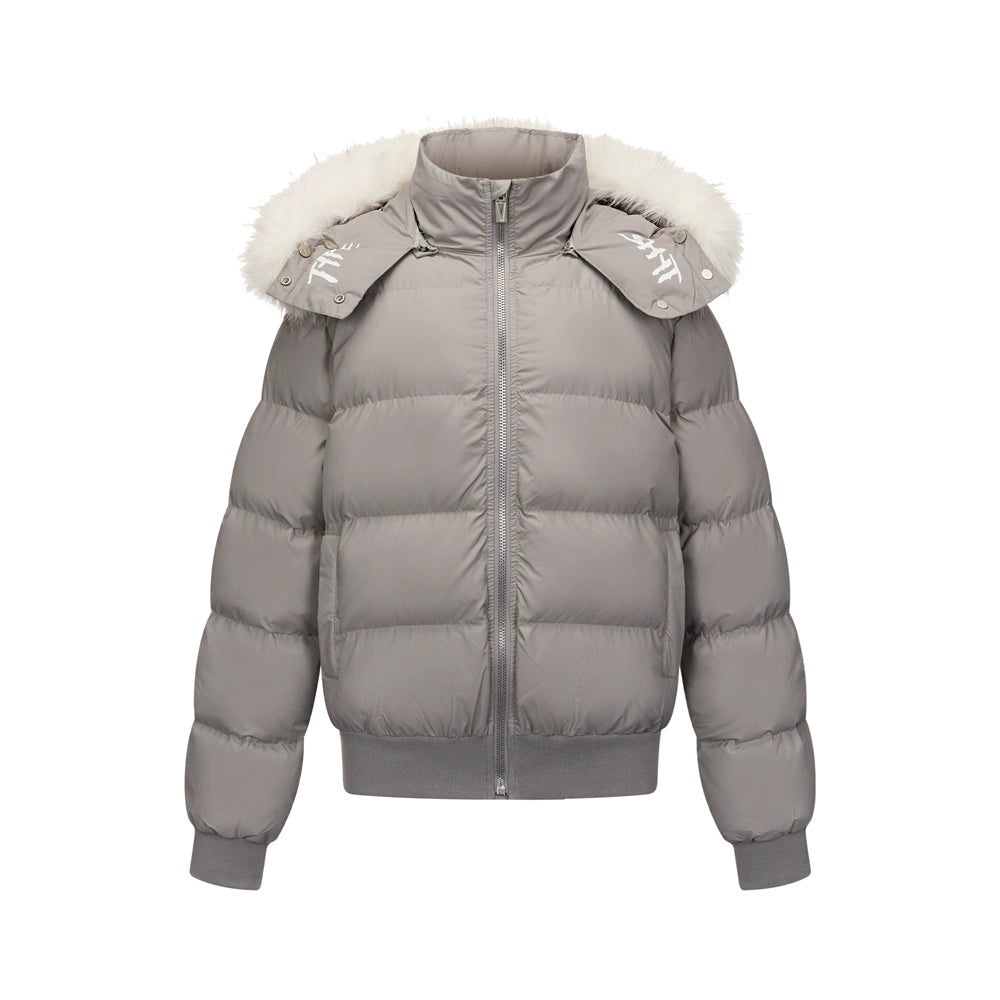 Warm Detachable Fur Collar Puffer Jacket WN21003