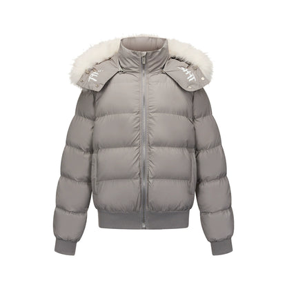 Warm Detachable Fur Collar Puffer Jacket WN21003