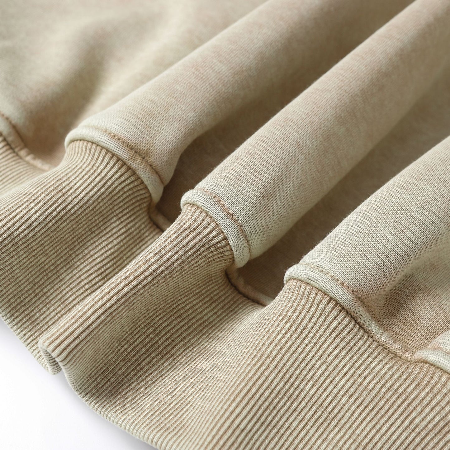 Washed Fleece-Lined Zipper Hoodie WN12652