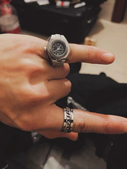 Mini Finger Watch Ring WN21149-K2