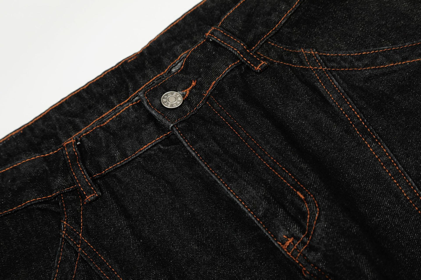 Raw Deconstruction Curved Denim Jeans WN25992