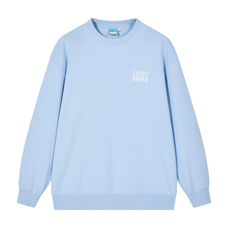 Logo Round Neck Pullover Sweatshirt WN10109