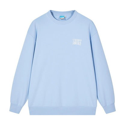 Logo Round Neck Pullover Sweatshirt WN10109