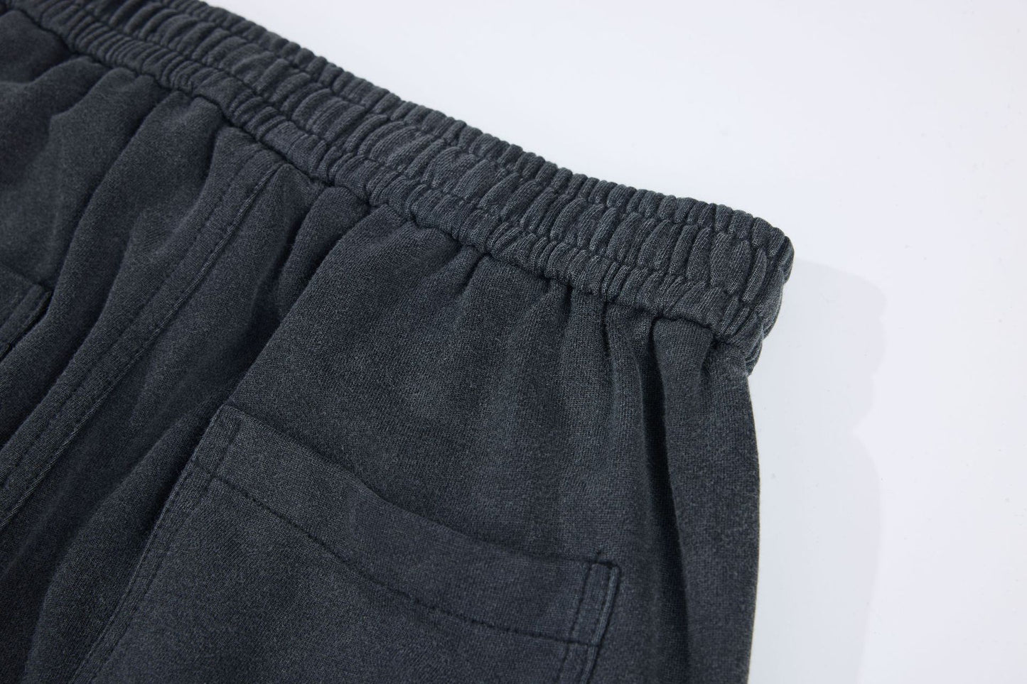 Washed Fade Graphic Wide Leg Sweatpants WN26098
