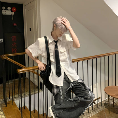 Utility Pocket Short Sleeve Shirt WN19894