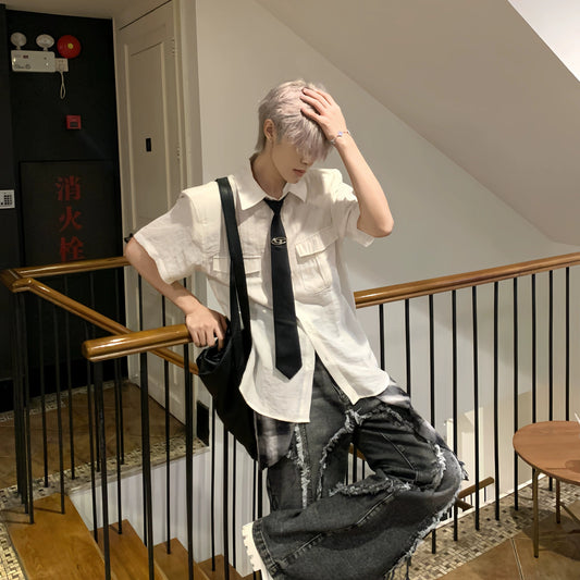 Utility Pocket Short Sleeve Shirt WN19894