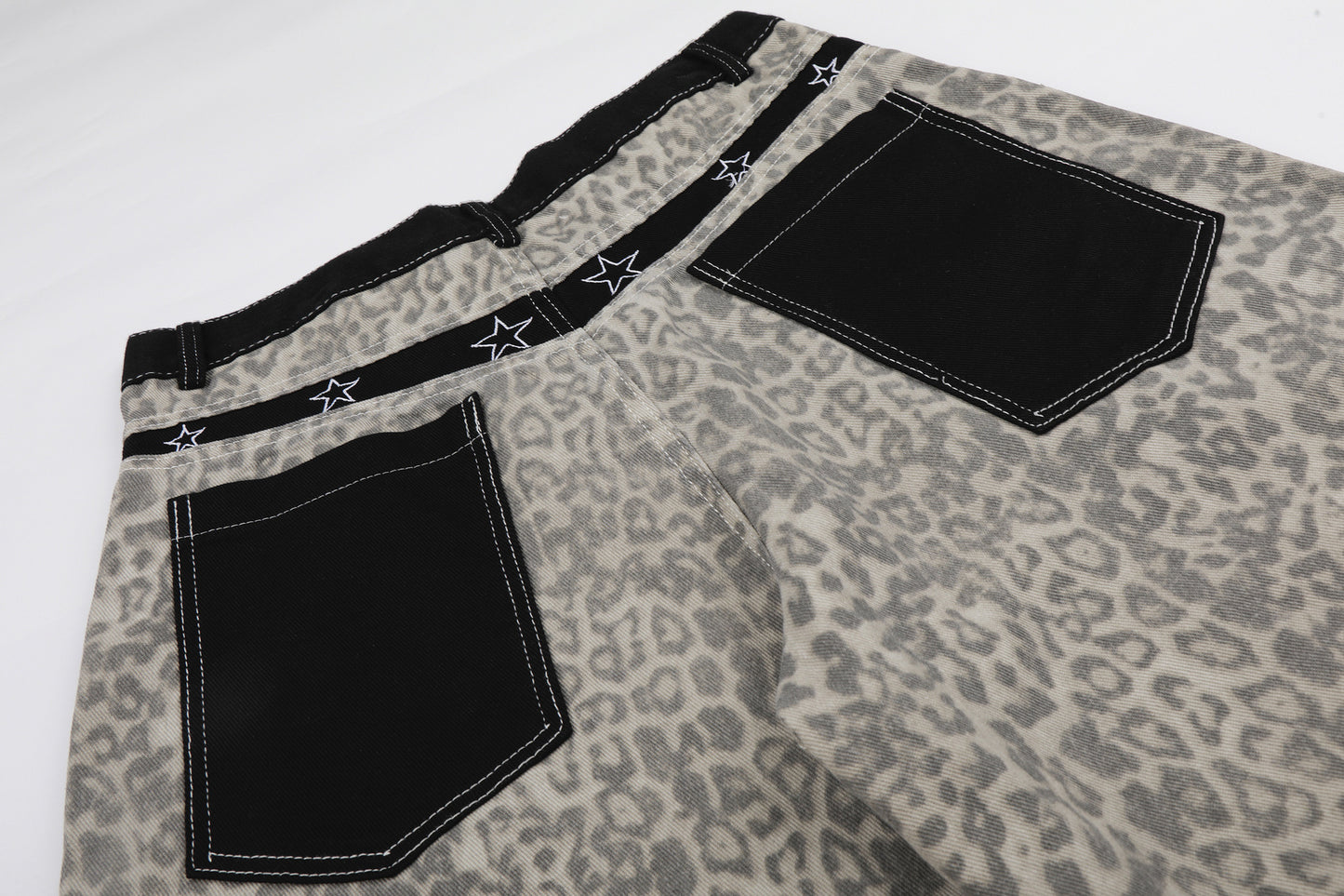 Leopard Star Pocket Half Pants WN25521