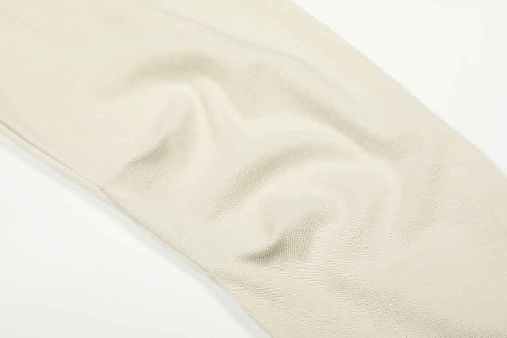 Letter Print Studs Detail Long Sleeve T-Shirt WN28032