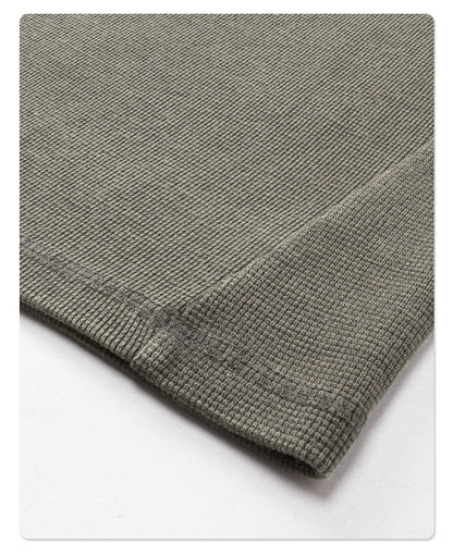 Washed Wax Print Long Sleeve T-Shirt WN7799