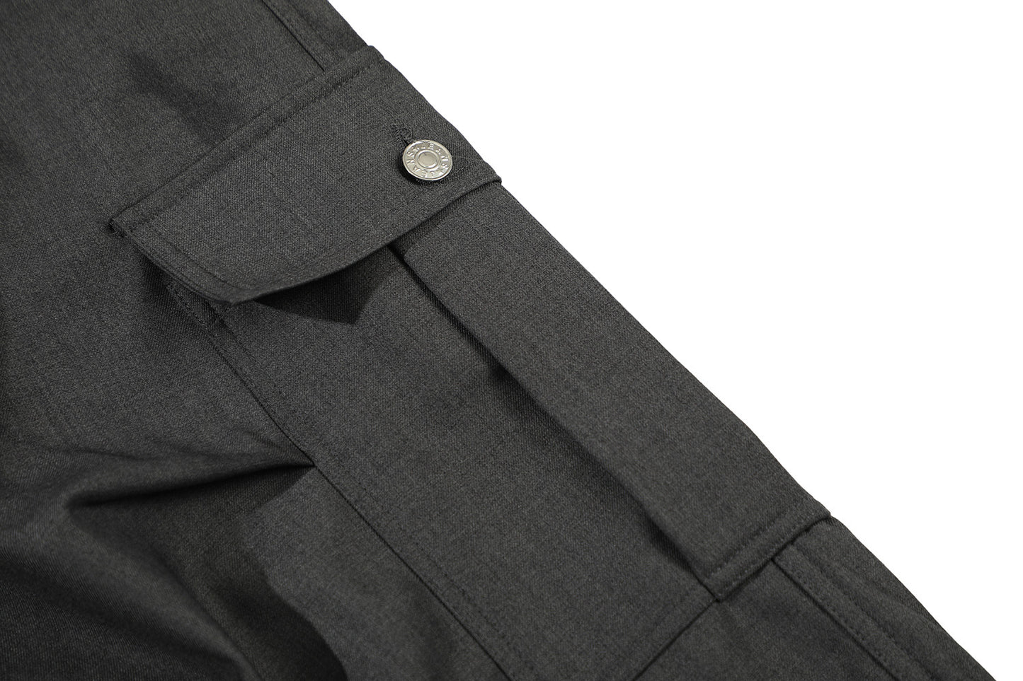 Side Pocket Wide Leg Half Pants WN15553